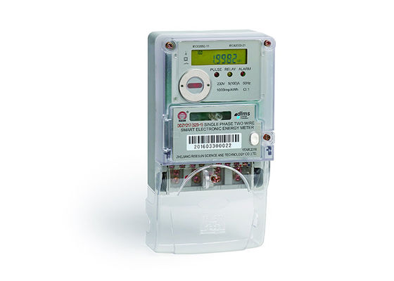 IEC62053 23 4 mètre intelligent du compteur d'électricité de tarifs 220v KWH avec le module de PLC rf