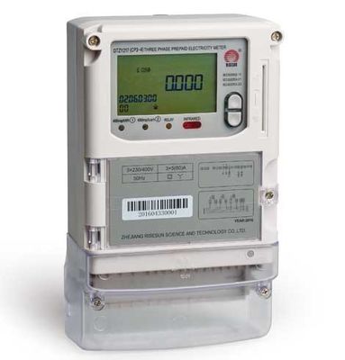 Classe 2007 active de mètre électrique de DL T645 AMI Energy Meter Prepaid Card 1